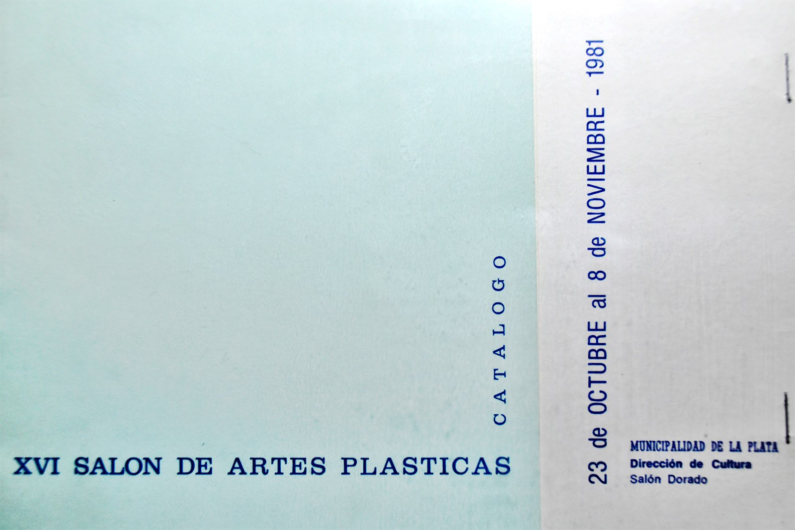 1981 SALÓN LA PLATA TAPA
