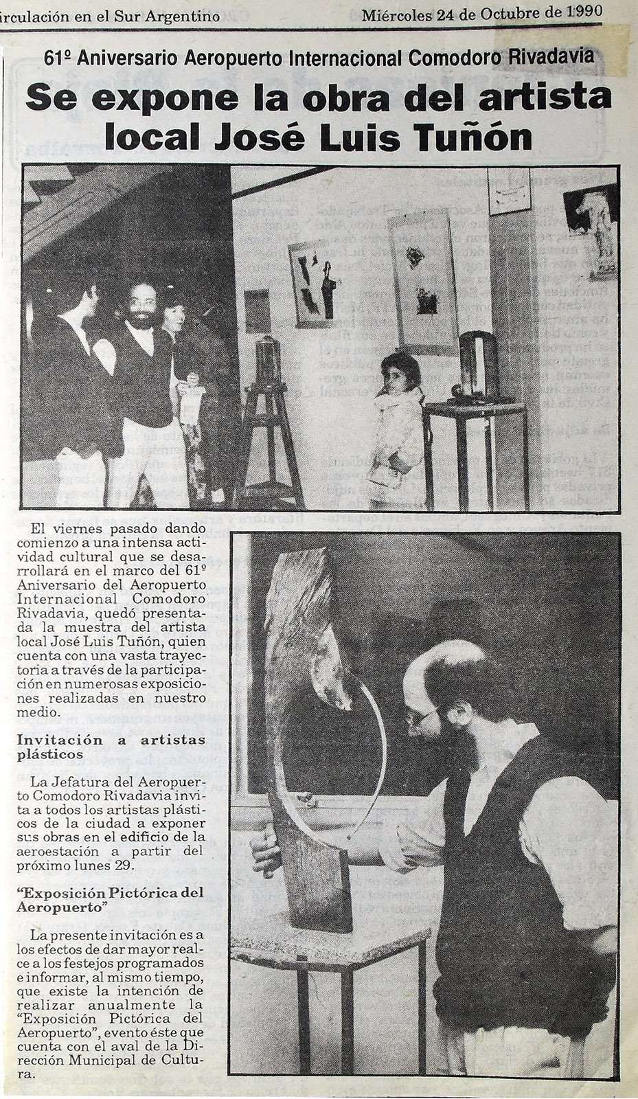 1990 AEROPUERTO ARTÍCULO