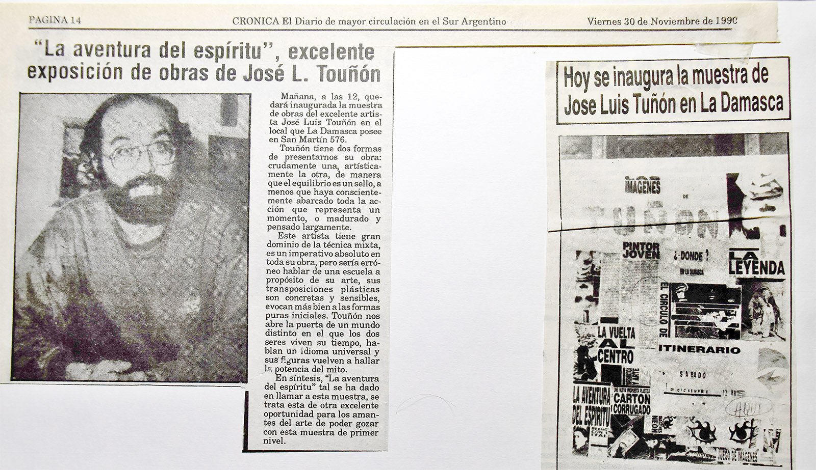 1990 LA DAMASCA ARTÍCULO