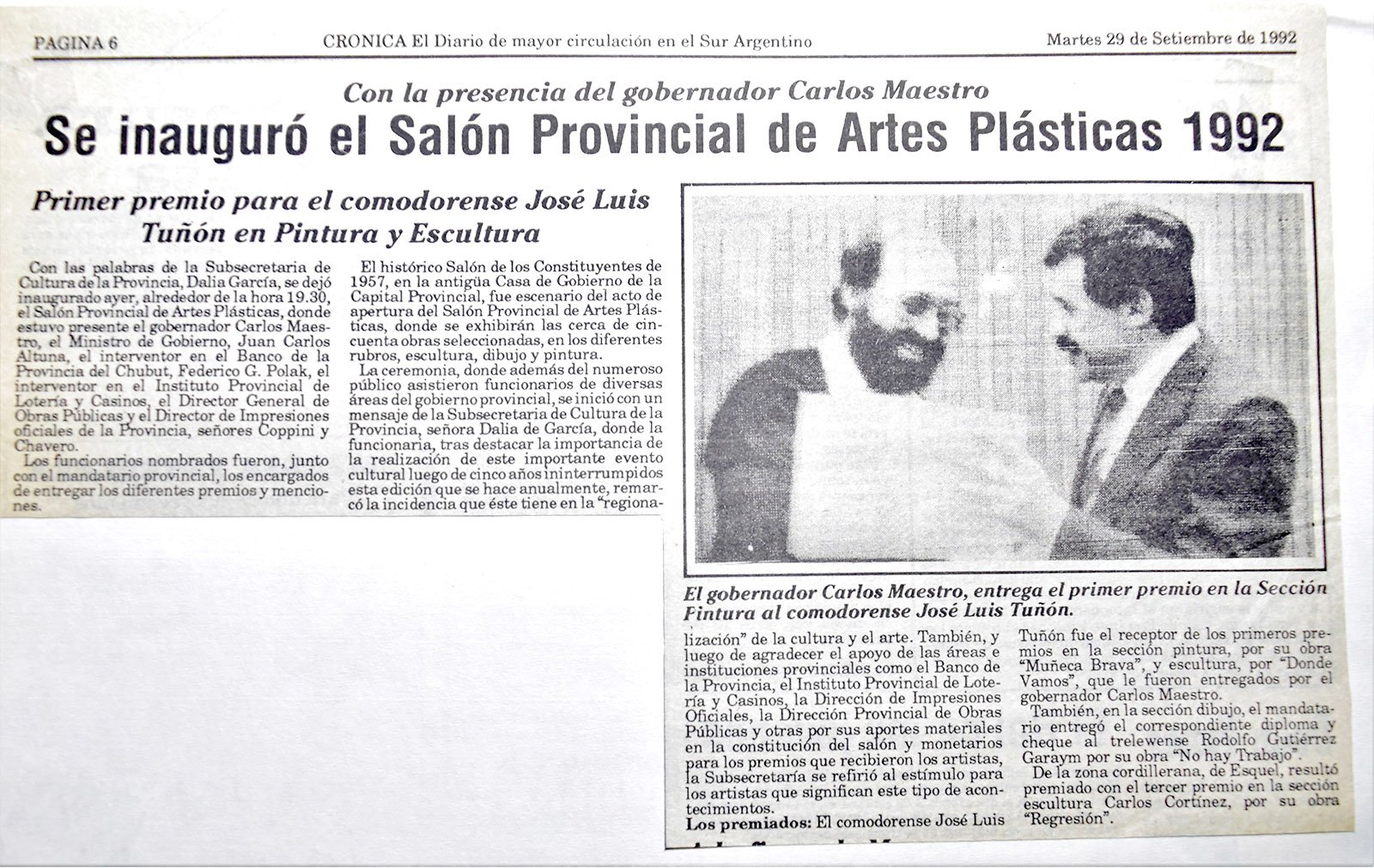 1992 SALÓN PROVINCIAL 1
