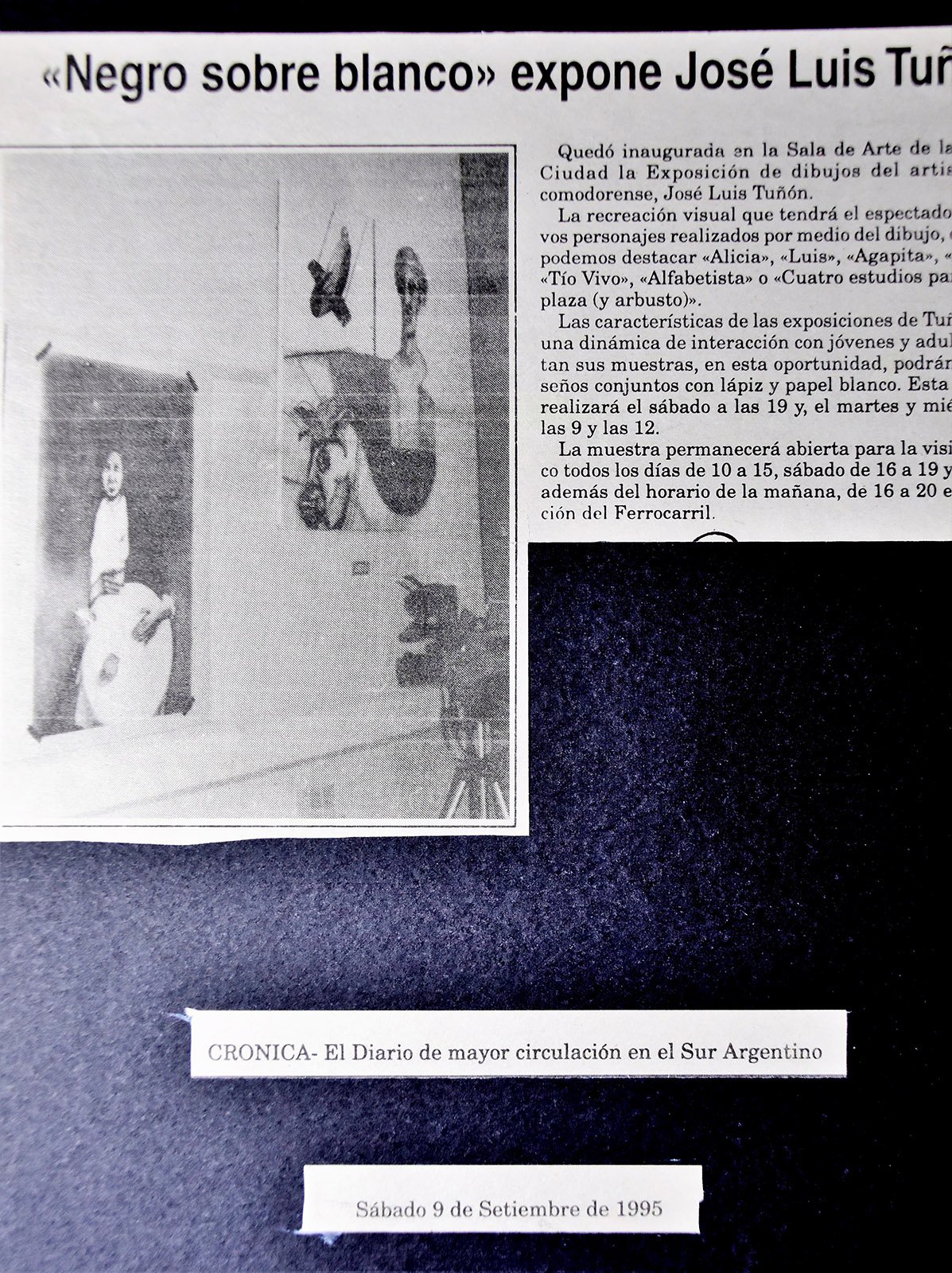 1995 NEGRO SOBRE BLANCO 95