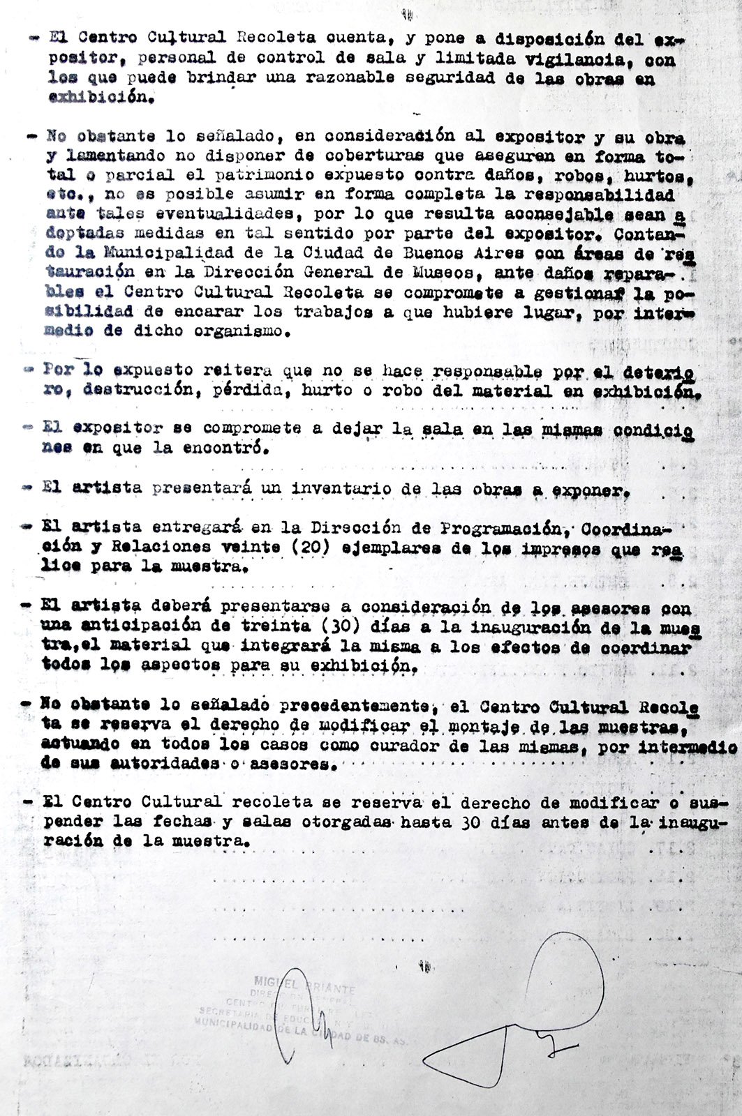 1997 CONTRATO MUESTRA RECOLETA