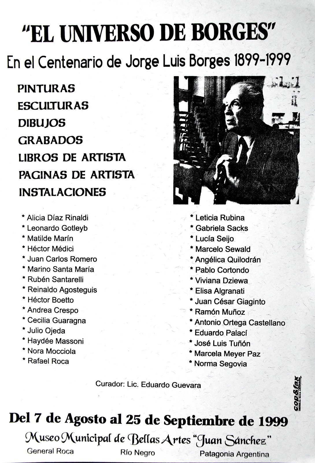 1999 EL UNIVERSO DE BORGES
