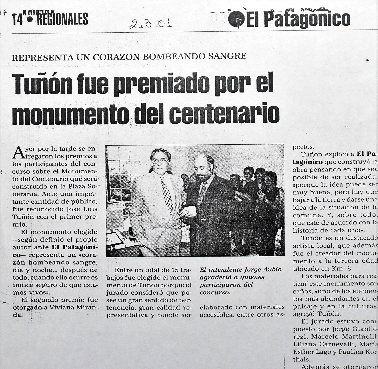 2001 MONUMENTO CENTENARIO