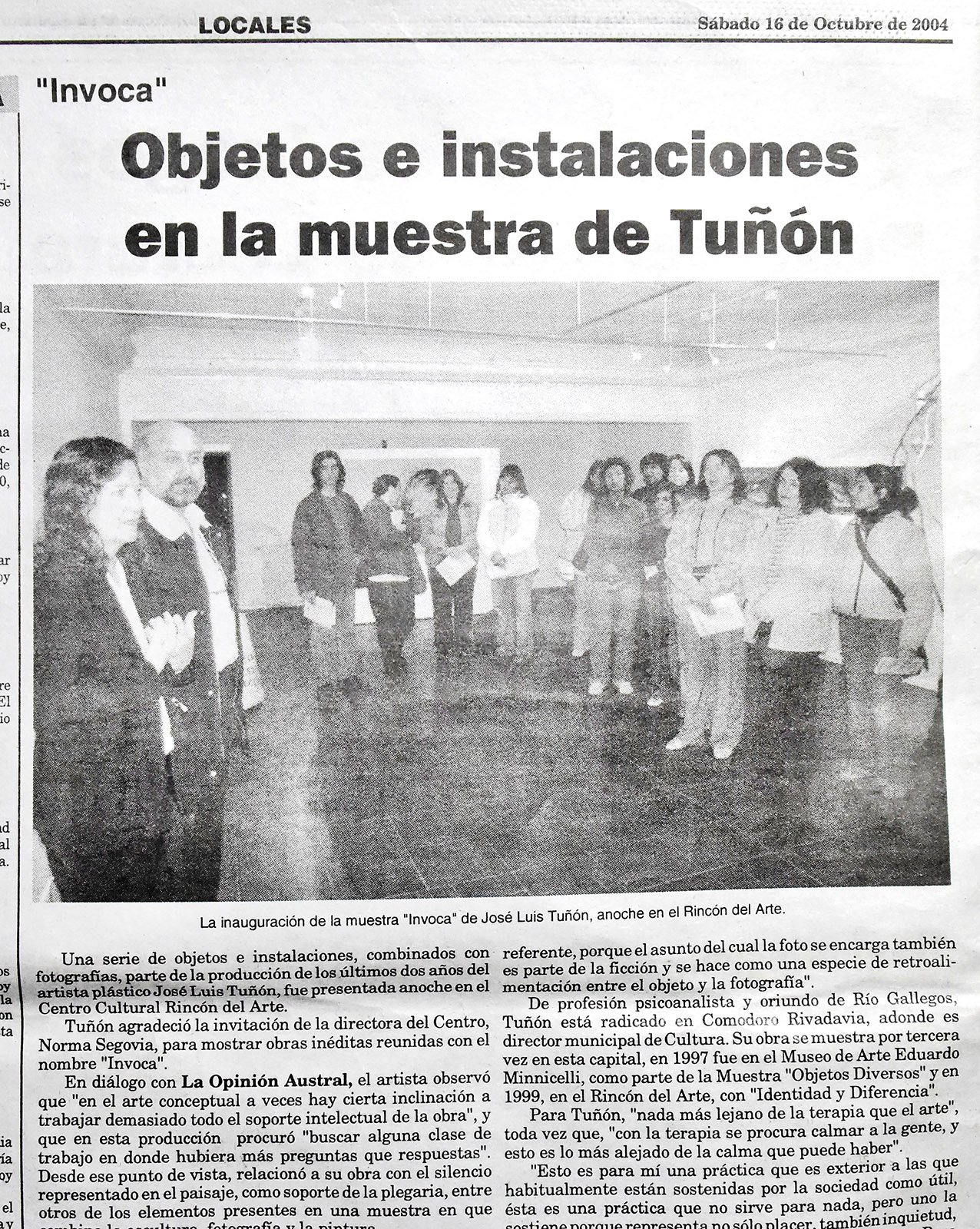2004 INVOCA RINCÓN DEL ARTE