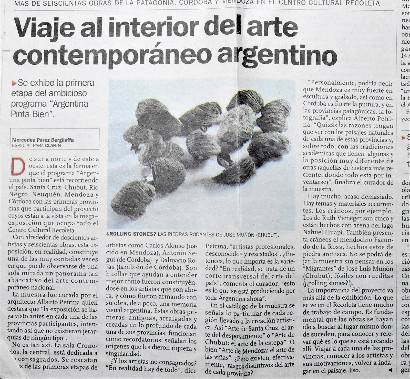 2005 CLARIN ARTÍCULO