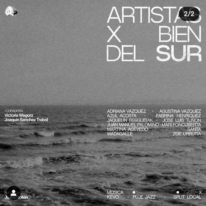 2025 ARTISTAS X BIEN DEL SUR